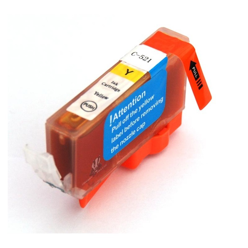 Cartucho compatible CANON CLI-521 amarillo Cartucho compatible CANON CLI-521 amarillo