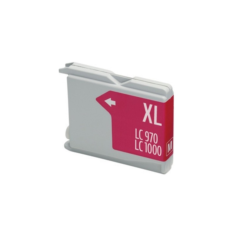 EASYCARTOUCHE Cartouche compatible BROTHER LC1000 magenta