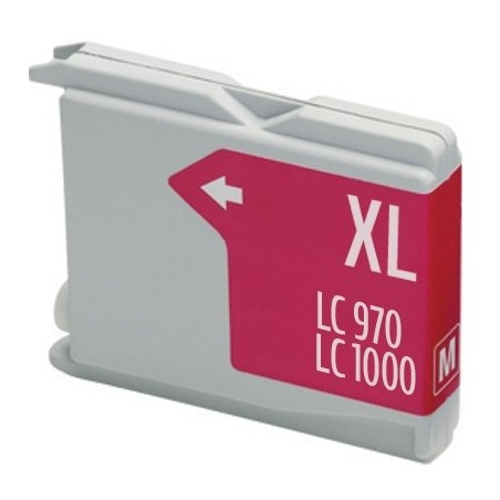 Cartouche compatible BROTHER LC1000 magenta