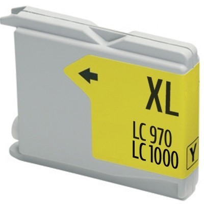 BROTHER LC1000 amarillo cartucho compatible para ahorrar