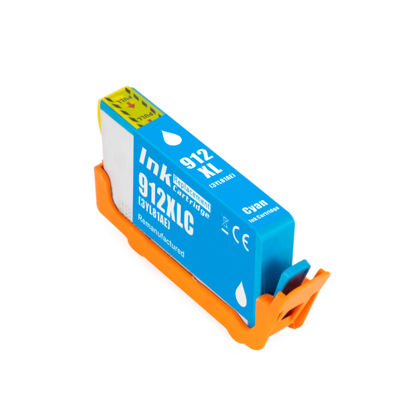 Cartucho compatible HP 912XL cian