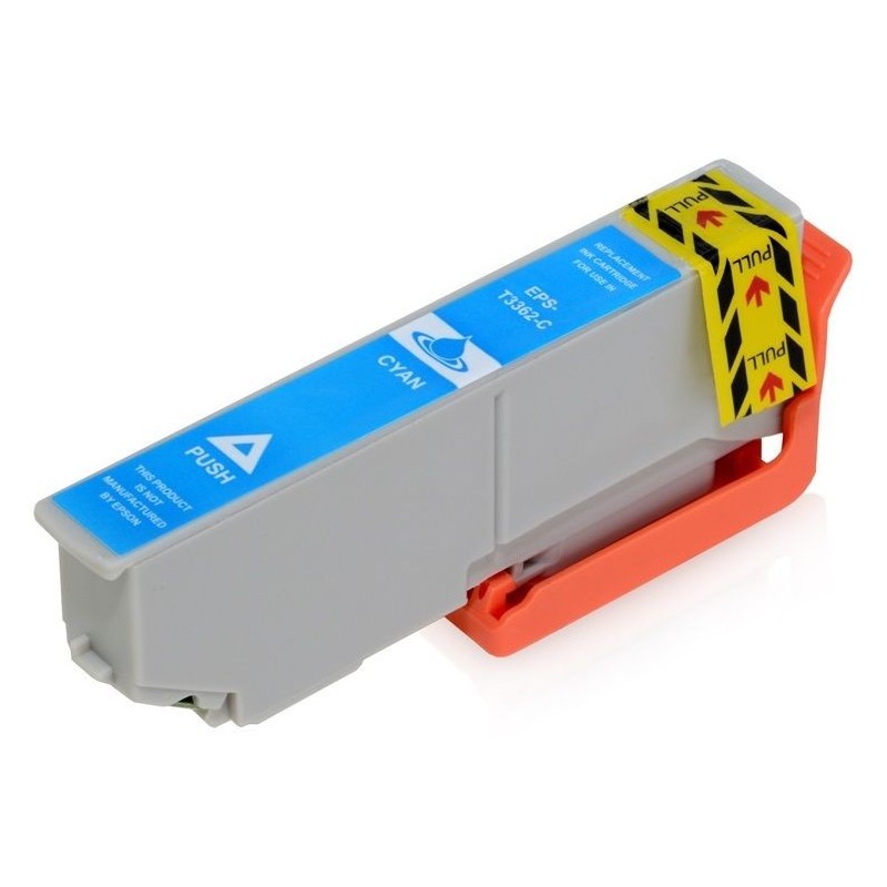 Cartucho compatible EPSON T33XL cian