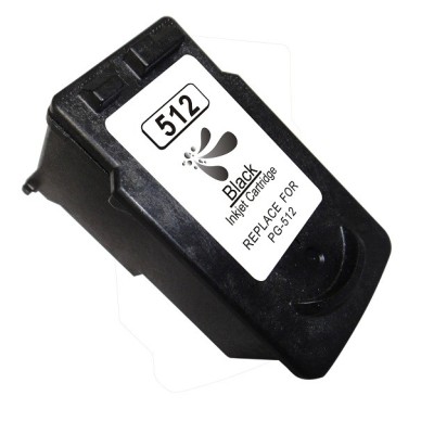 Cartucho compatible CANON PG-512 negro barato|PG510/CL511