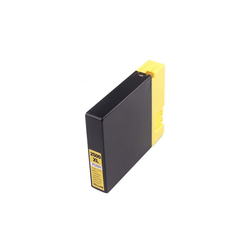 Cartucho compatible Canon PGI-2500XLBK amarillo