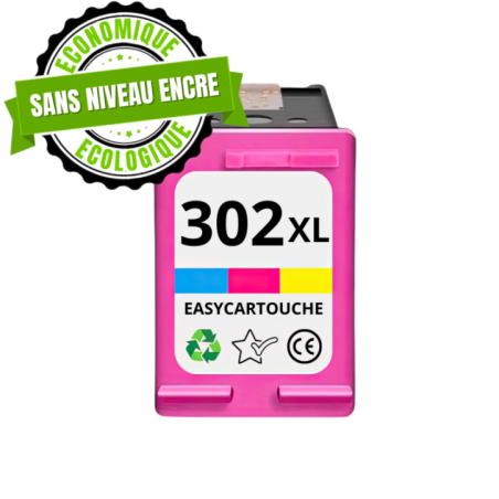 HP 302XL CL cartucho compatible - ahorra y calidad