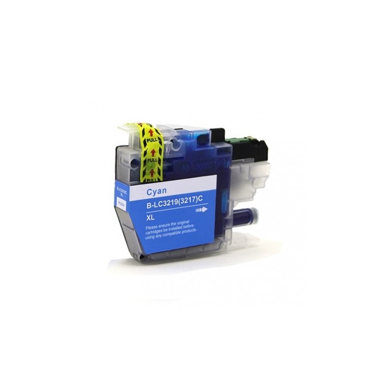 Cartucho compatible BROTHER LC-3219C XL cian Cartucho compatible BROTHER LC-3219C XL cian