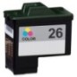 Cartucho compatible LEXMARK 26 color