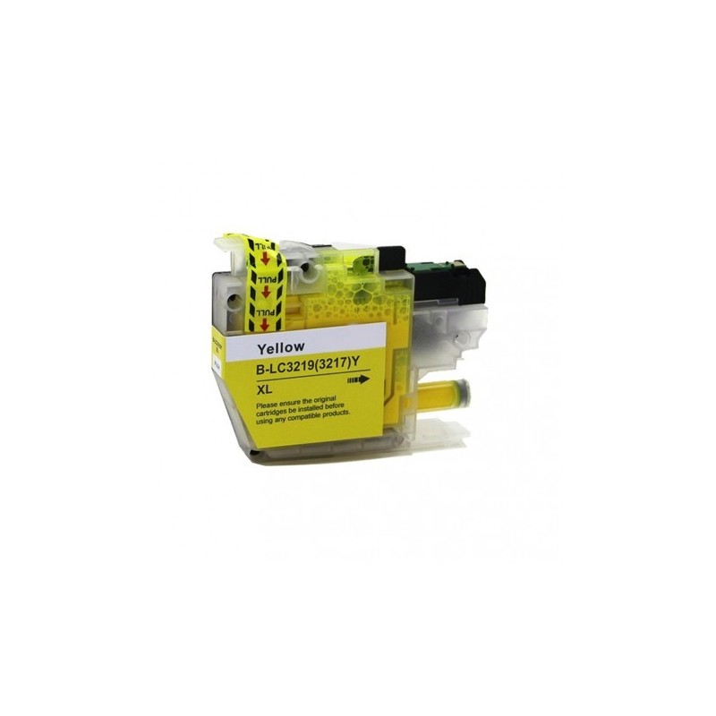 Cartucho compatible BROTHER LC-3219Y XL amarillo Cartucho compatible BROTHER LC-3219Y XL amarillo