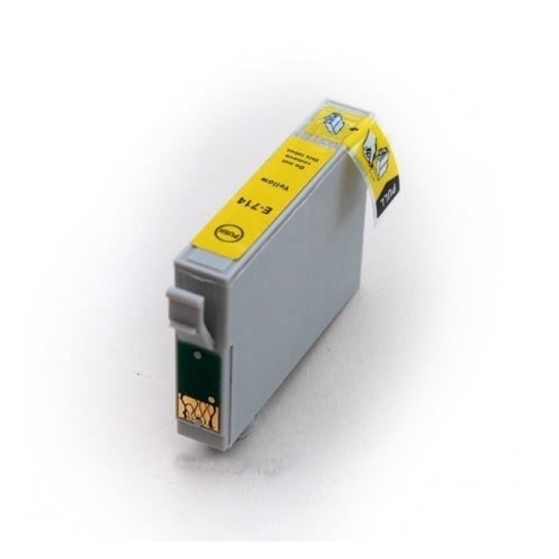 Cartucho compatible EPSON T0714 amarillo