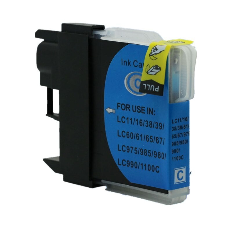 EASYCARTOUCHE Cartouche compatible BROTHER LC1100 cyan