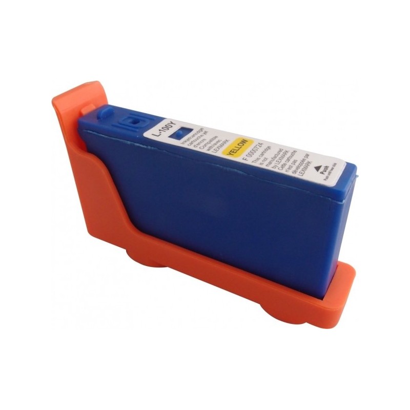 Cartucho compatible LEXMARK 100XL amarillo Cartucho compatible LEXMARK 100XL amarillo