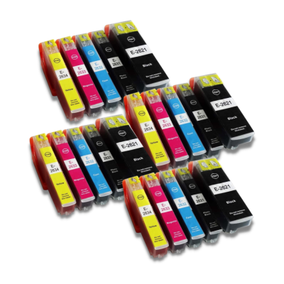 Epson T26XL pack de 20 cartuchos compatibles | ahorros