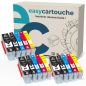 Pack 15 cartuchos compatibles CANON PGI550/CLI551 XL Pack 15 cartuchos compatibles CANON PGI550/CLI551 XL