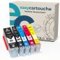 Pack 5 cartuchos compatibles CANON PGI550/CLI551 XL Pack 5 cartuchos compatibles CANON PGI550/CLI551 XL