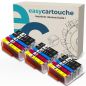Pack de 15 Cartuchos compatibles CANON PGI-580 CLI-581 XXL Pack de 15 Cartuchos compatibles CANON PGI-580 CLI-581 XXL