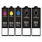 Pack compatible LEXMARK 150XL, 5 cartuchos
