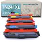 Pack de 4 Tóneres compatibles BROTHER TN-241/TN-245XL