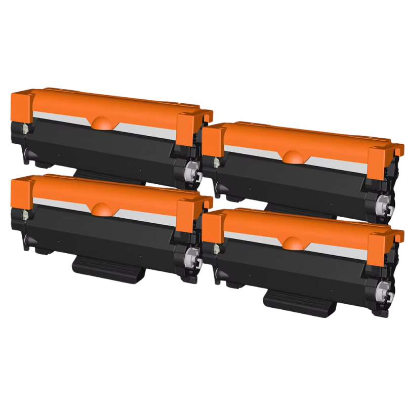 Pack 4 Toners compatibles BROTHER TN2510XL noir Pack 4 Toners compatibles BROTHER TN2510XL noir