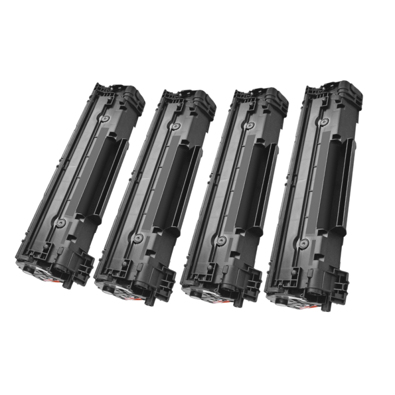 Pack de 4 Toners compatibles HP 85A noir Pack de 4 Toners compatibles HP 85A noir