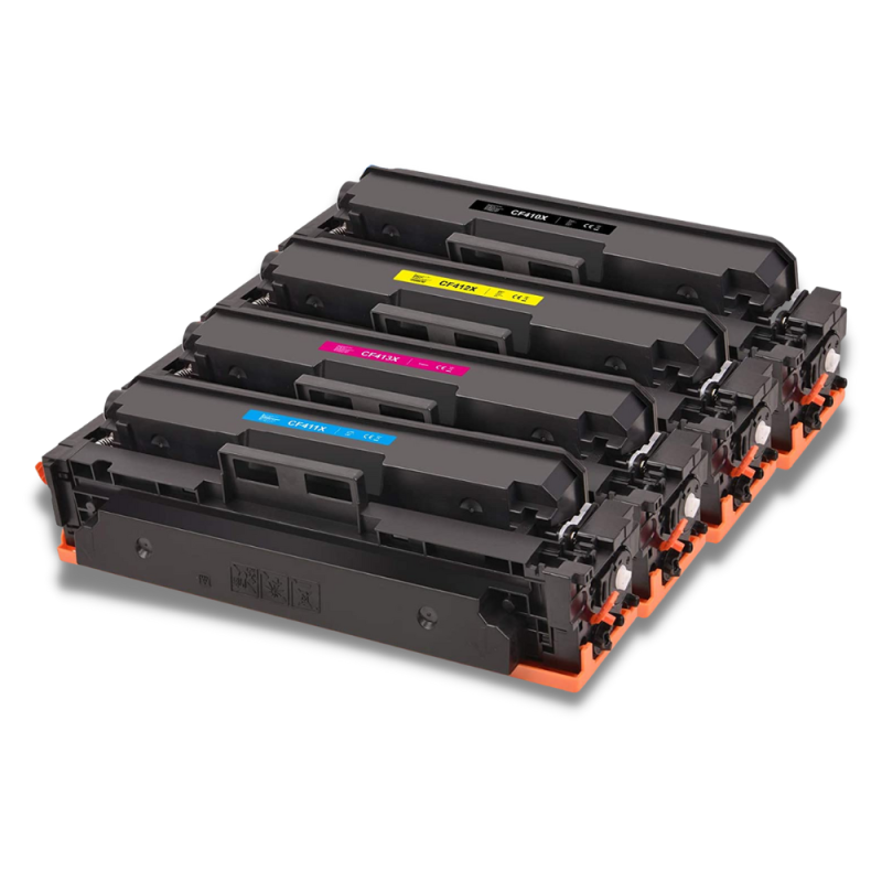 Pack de 4 Toners compatibles HP 410X Pack de 4 Toners compatibles HP 410X