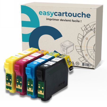 Pack 4 Cartouches compatibles EPSON T1285