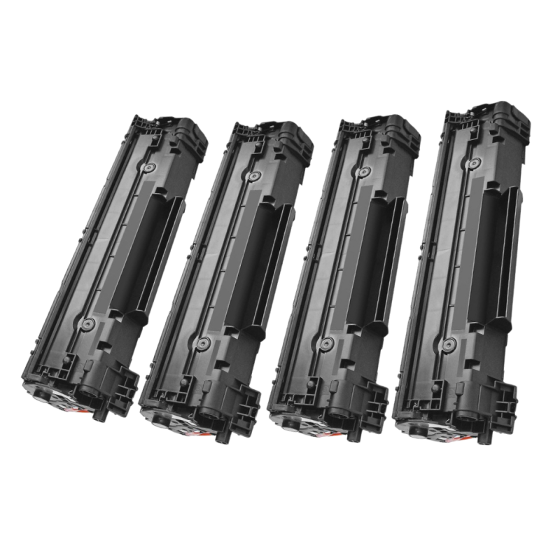 Pack de 4 Toners compatibles HP 36A noir Pack de 4 Toners compatibles HP 36A noir