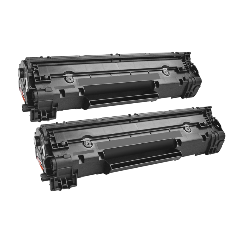 Pack de 2 Toners compatibles HP 36A noir Pack de 2 Toners compatibles HP 36A noir