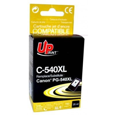 Uprint PG-540 XL noir cartouche encre compatible pour canon