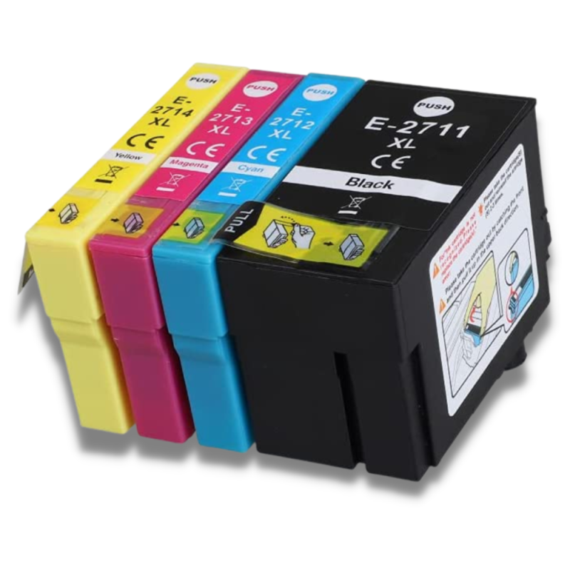 Pack compatible EPSON 27XL, 4 cartouches Pack compatible EPSON 27XL, 4 cartouches