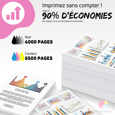 EPSON 673 ecotank: pack 6 botellas de tinta compatibles