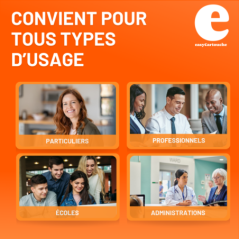Cartouche compatible HP 302 XL Couleur - sans niveau encre