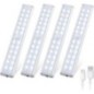 4 Lampes LED avec Détecteur de Mouvement - 2W