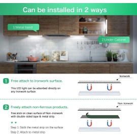 4 Lampes LED 2W à Détecteur de Mouvement