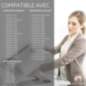 Pack compatible avec HP 302 XL noir et couleur - SANS NIVEAU ENCRE Pack compatible avec HP 302 XL noir et couleur - SANS NIVEAU ENCRE