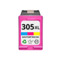 Cartucho compatible avec HP 305 XL couleur