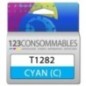 Cartouche compatible EPSON T1282 cyan Cartouche compatible EPSON T1282 cyan