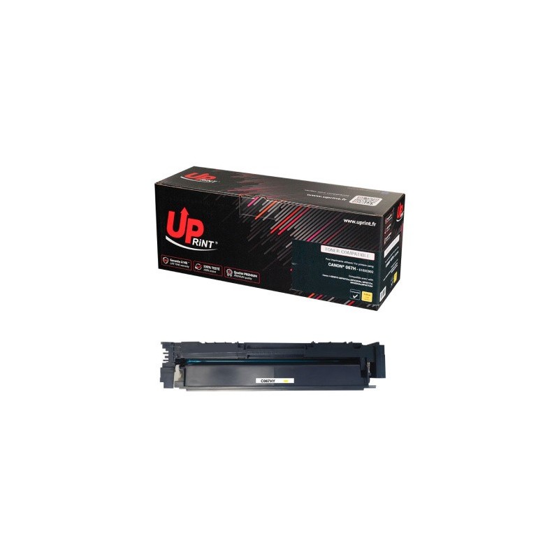 Toner Uprint compatible Canon 067H jaune - Remplace