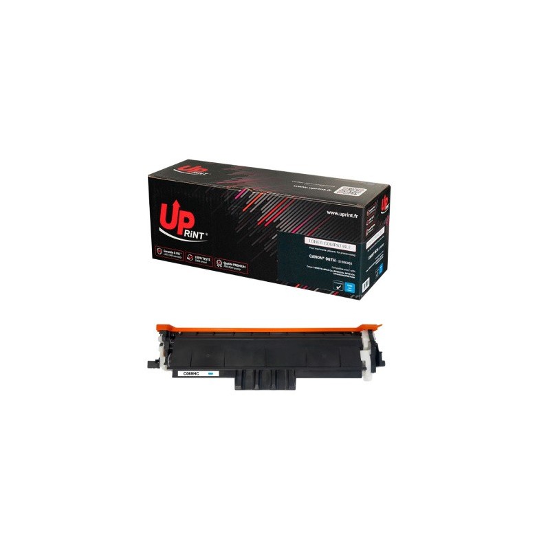 Toner Uprint compatible Canon 067H cyan - Remplace