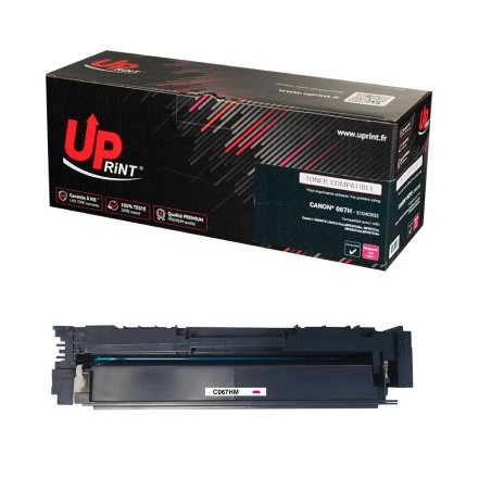 Toner uprint 067H magenta compatible canon - ahorra en impresión