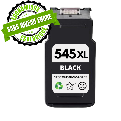 Cartucho compatible CANON PG-545 XL negro sans niveau d'encre