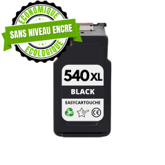 Cartouche compatible CANON PG-540XL noir sans niveau d'encre