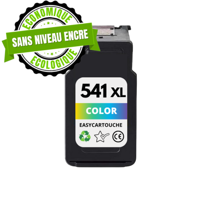 Cartucho compatible CANON CL-541 XL couleur sans niveau d\'encre