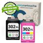 Pack Compatible HP 302 XL: Noir & Couleur, Économie!