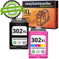 Pack compatible avec HP 302 XL noir et couleur - SANS NIVEAU ENCRE Pack compatible avec HP 302 XL noir et couleur - SANS NIVEAU ENCRE