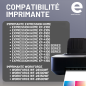Pack de 4 cartuchos compatibles EPSON 603XL Pack de 4 cartuchos compatibles EPSON 603XL