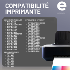 Cartouche compatible HP 302 XL BK noir - SANS NIVEAU ENCRE