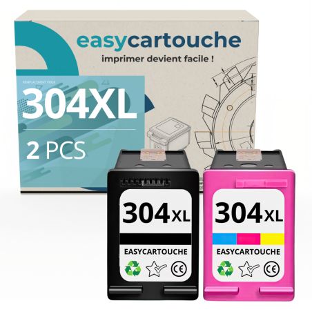 HP 304 XL: pack de 2 cartuchos compatibles negro y color