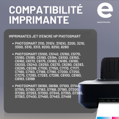 Cartouche compatible HP 363 cyan clair