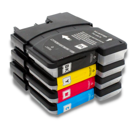 Pack 4 Cartouches compatibles BROTHER LC985