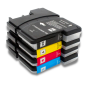 Pack 4 Cartouches compatibles BROTHER LC985 Pack 4 Cartouches compatibles BROTHER LC985